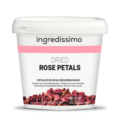 Pétalos de rosa deshidratados